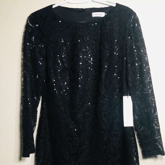 Sparkly Calvin Klein Cocktail Dress. - Picture 5 of 6